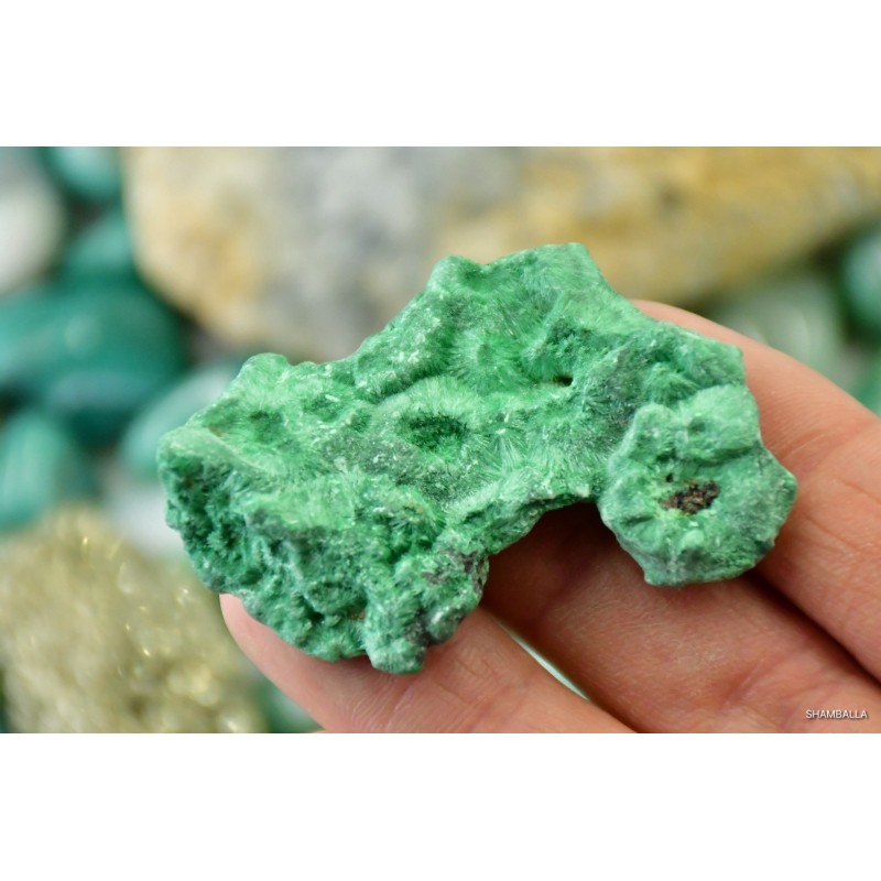 Malachit włóknisty okaz 29 g - Kamienie naturalne - Sklep Shamballa