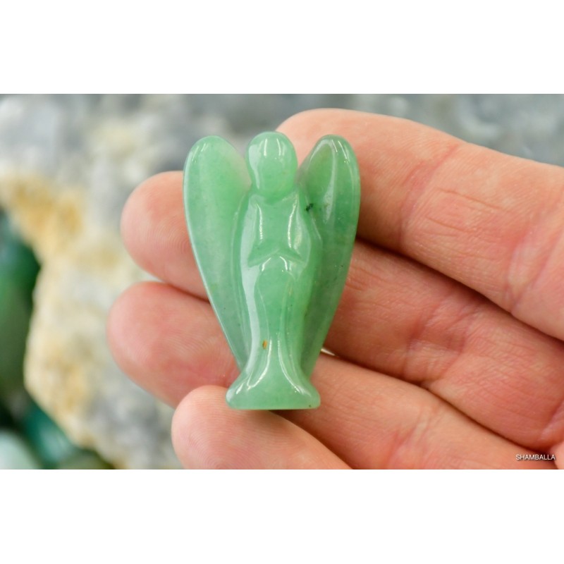 Anioł awenturyn zielony - Kamienie naturalne - Sklep Shamballa