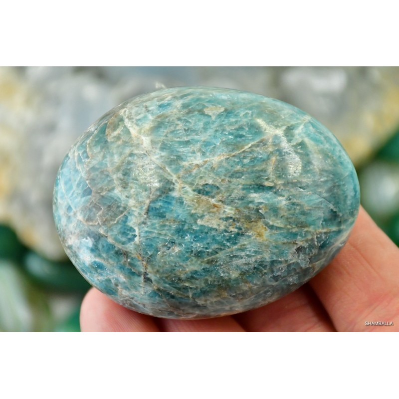 Apatyt szlifowany okaz 162 g - Kamienie naturalne - Sklep Shamballa