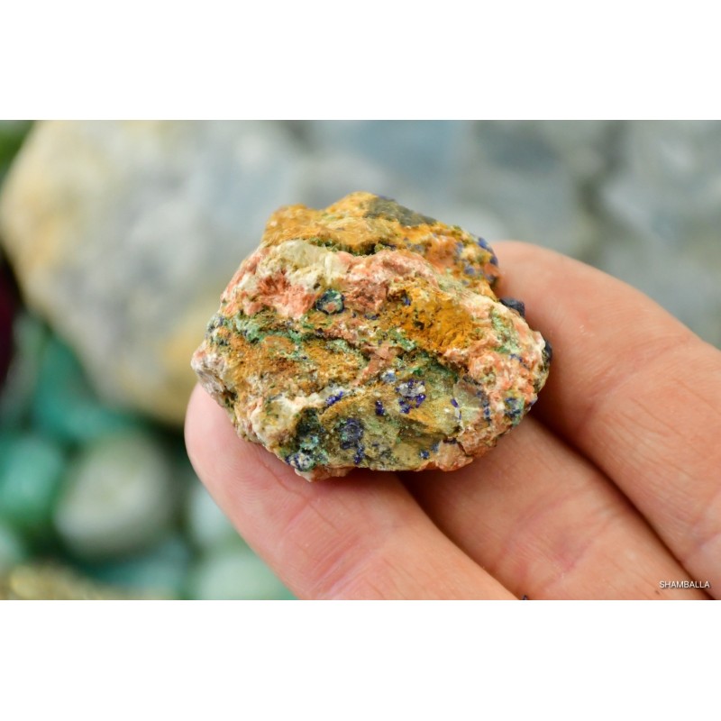 Azuryt z malachitem okaz - 33 g - Kamienie naturalne - Sklep Shamballa