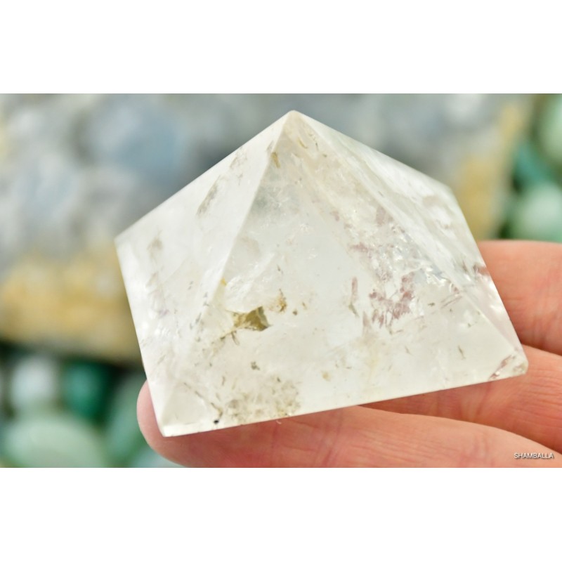 Kryształ górski piramida 124 g