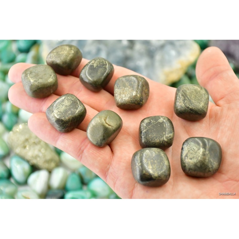 Piryt szlifowany 12 - 26 g - Kamienie naturalne - Sklep Shamballa