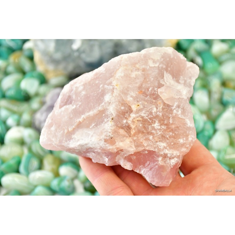 Kwarc różowy okaz 653 g - Kamienie naturalne - Sklep Shamballa
