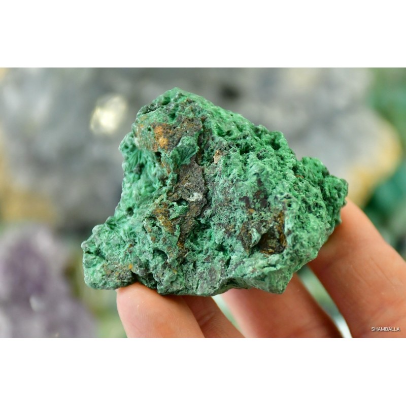 Malachit włóknisty okaz 137 g - Kamienie naturalne - Sklep Shamballa