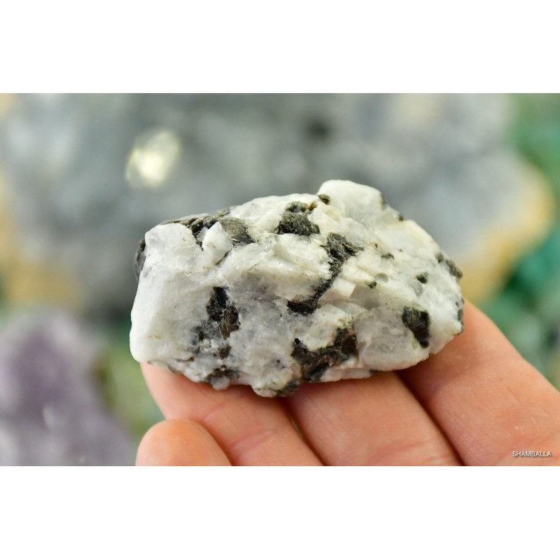 Biały kamień księżycowy surowy okaz 60 g - Kamienie naturalne - Sklep Shamballa