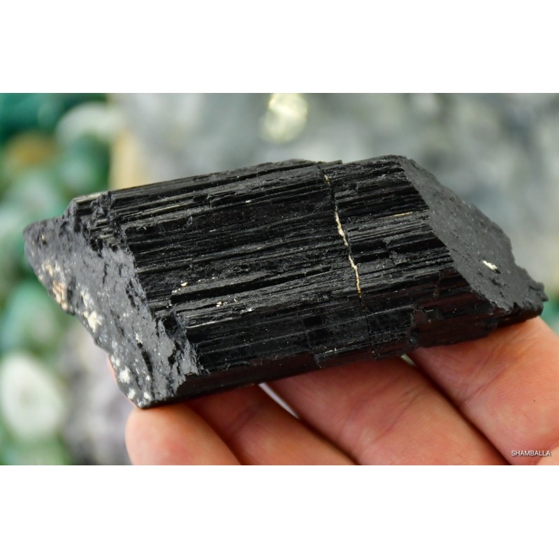 Czarny turmalin surowy okaz 165 g - Kamienie naturalne - Sklep Shamballa
