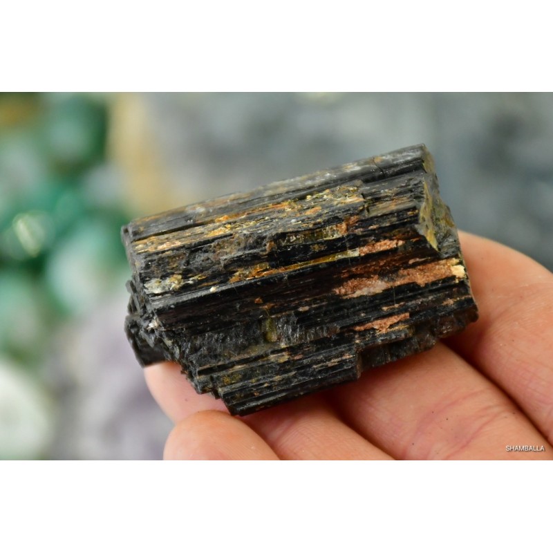 Czarny turmalin surowy okaz 63 g - Kamienie naturalne - Sklep Shamballa