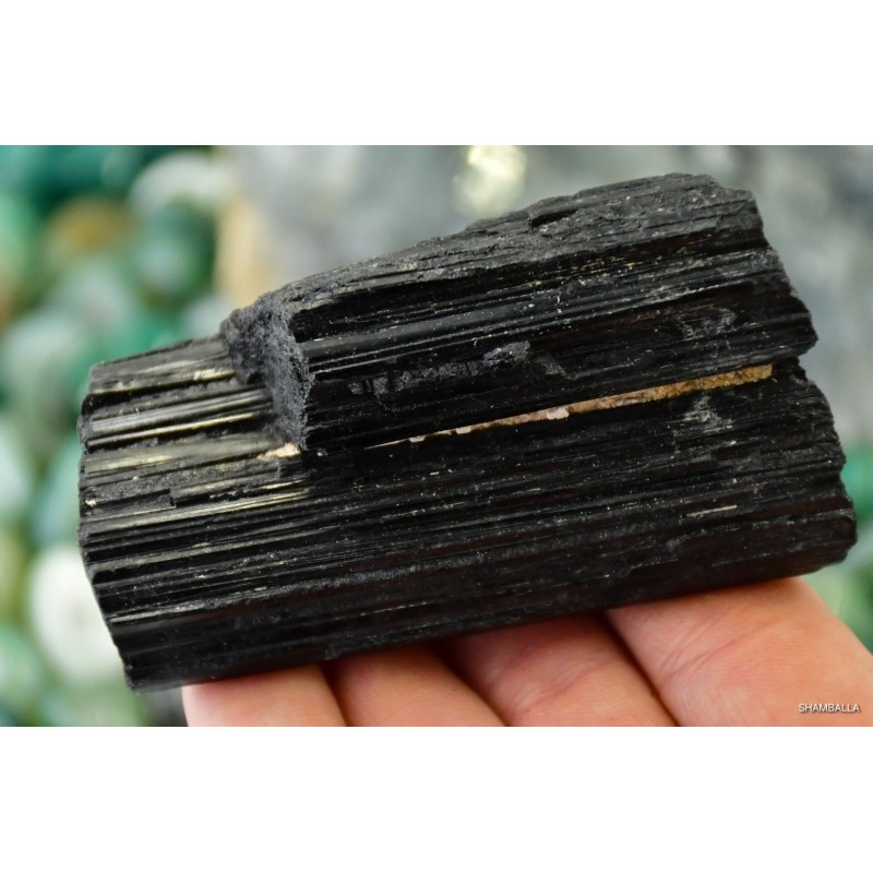 Czarny turmalin surowy okaz 262 g - Kamienie naturalne - Sklep Shamballa