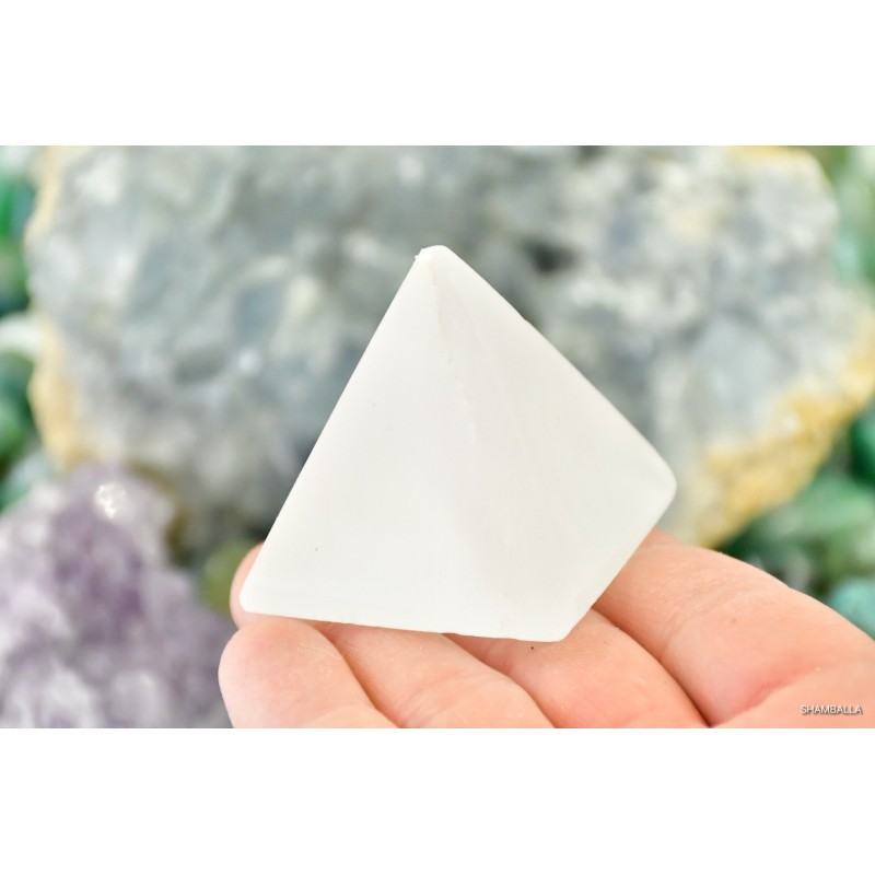 Selenit piramida 100 g - Kamienie naturalne - Sklep Shamballa