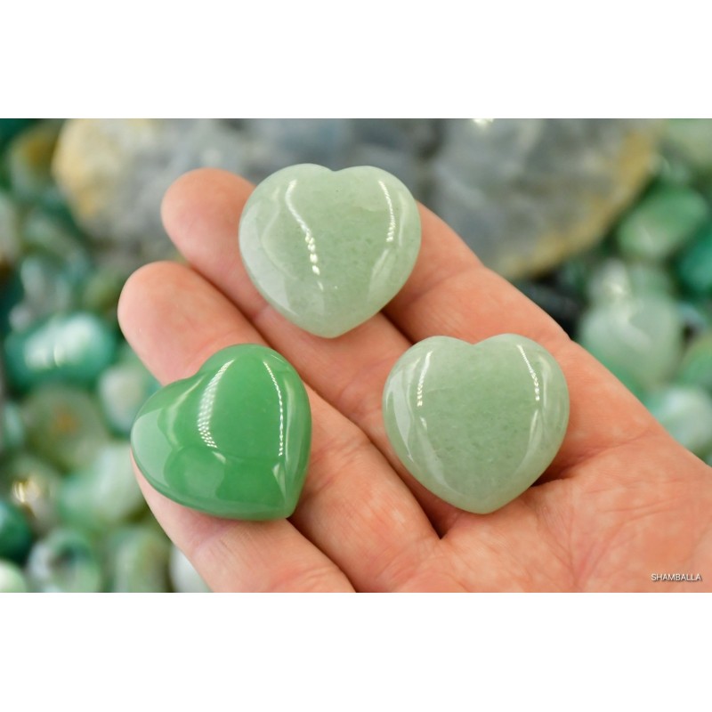 Awenturyn zielony serce - Kamienie naturalne - Sklep Shamballa