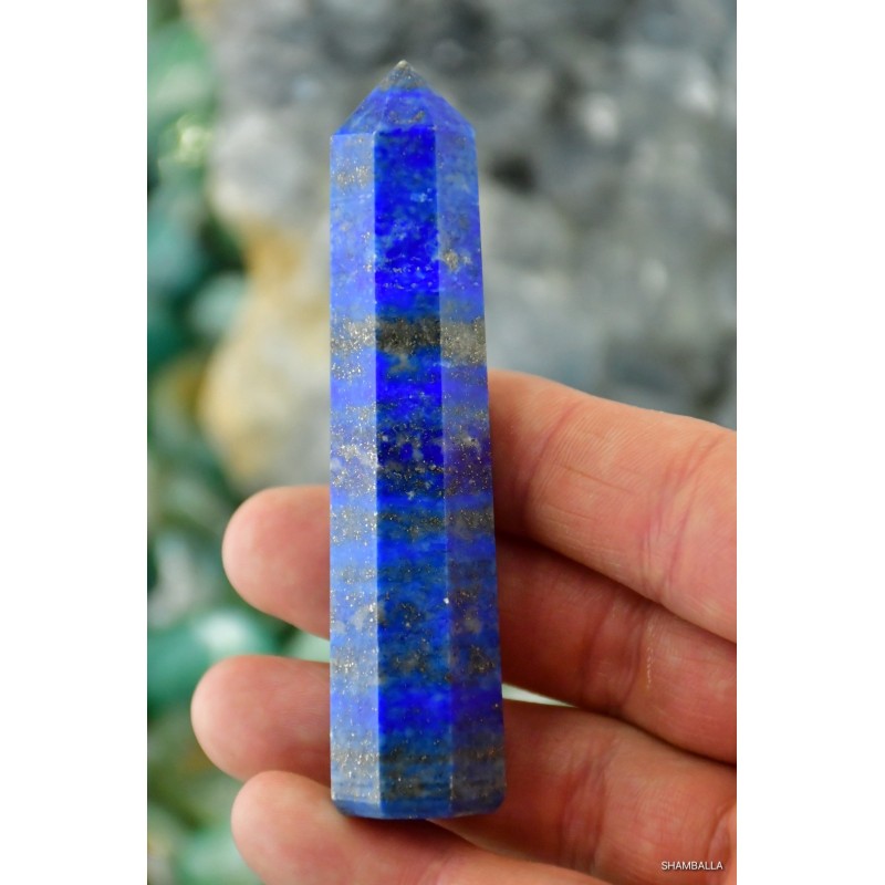 Lapis lazuli obelisk 78,6 g - Kamienie naturalne - Sklep Shamballa
