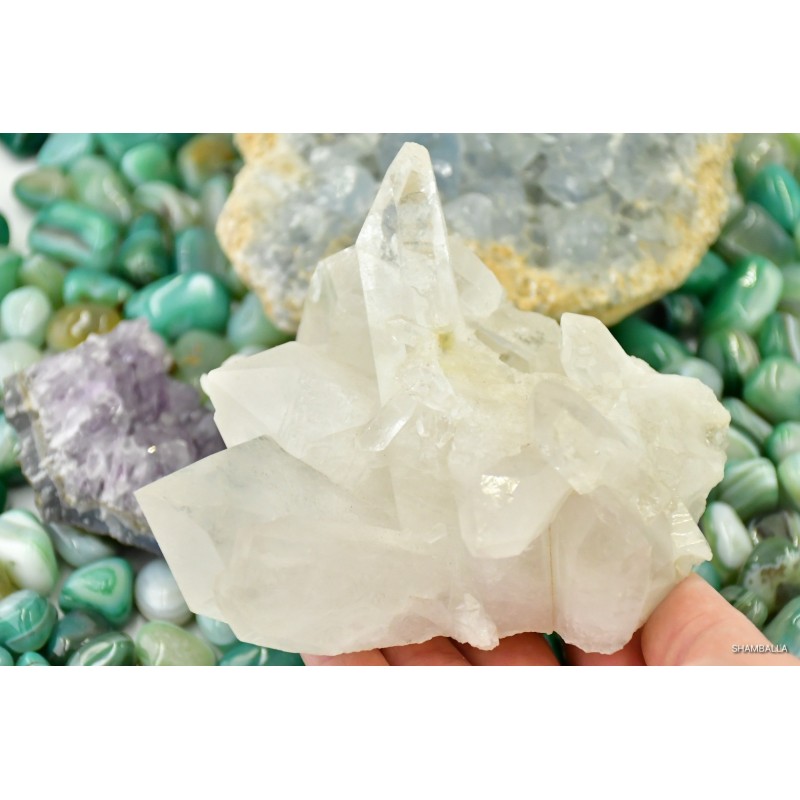 Kryształ Górski szczotka okaz 1,01 kg - Kamienie naturalne - Sklep Shamballa