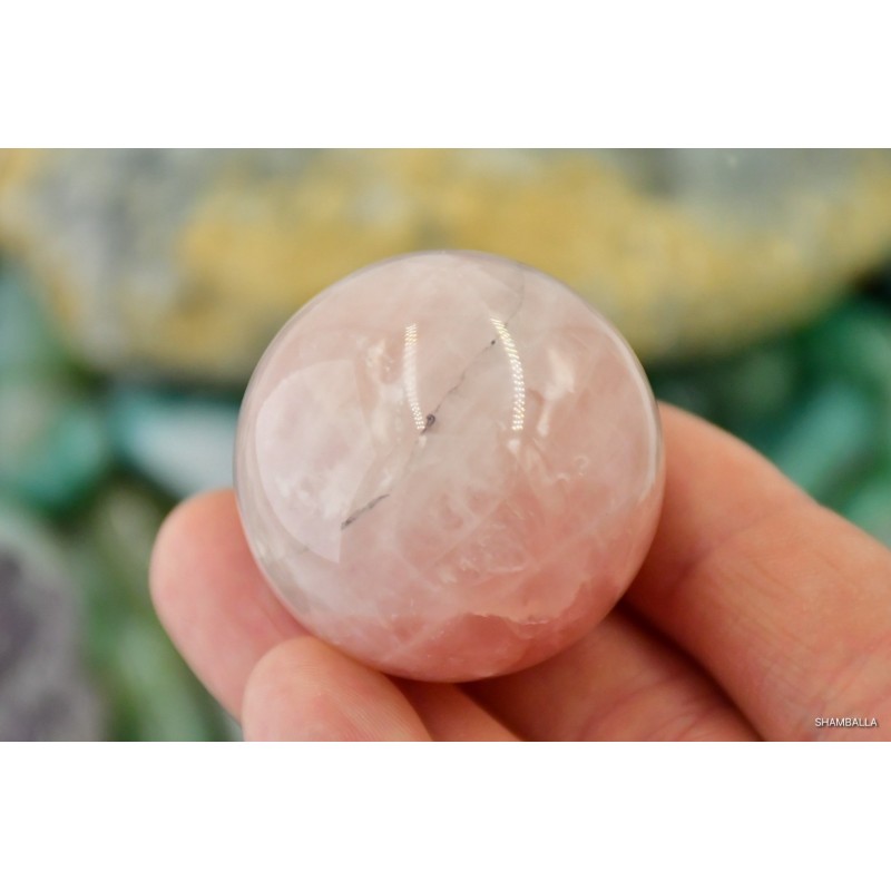 Kula kwarc różowy 4 cm, 89 g - Kamienie naturalne - Sklep Shamballa