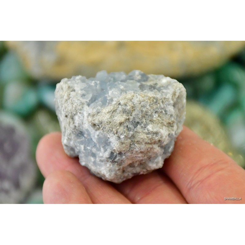 Celestyn szczotka, geoda okaz 140 g - Kamienie naturalne - Sklep Shamballa