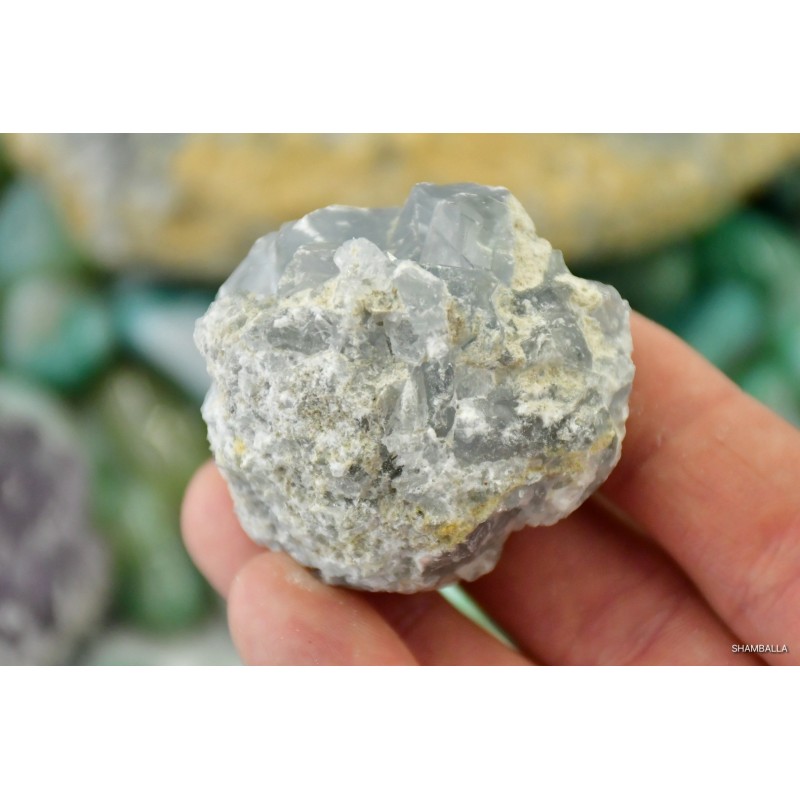 Celestyn szczotka, geoda okaz 156 g - Kamienie naturalne - Sklep Shamballa