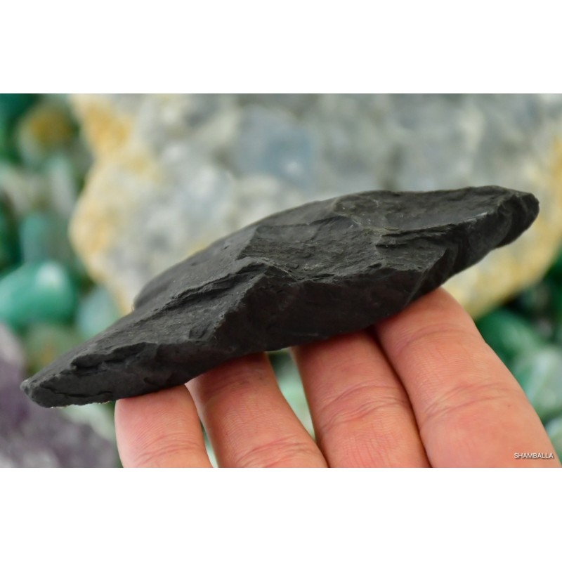 Szungit z pirytem surowy okaz 116 g - Kamienie naturalne - Sklep Shamballa