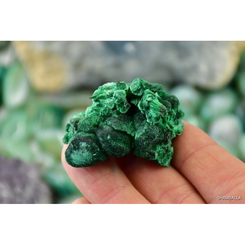 Malachit włóknisty okaz 47,2 g - Kamienie naturalne - Sklep Shamballa
