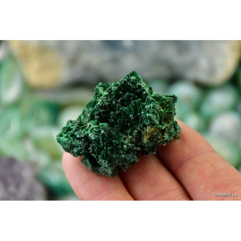 Malachit włóknisty okaz 48,7 g - Kamienie naturalne - Sklep Shamballa