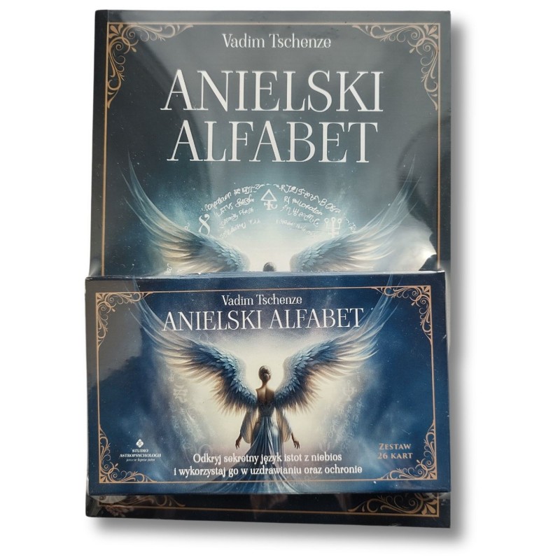 Anielski alfabet książka + karty - Sklep Shamballa