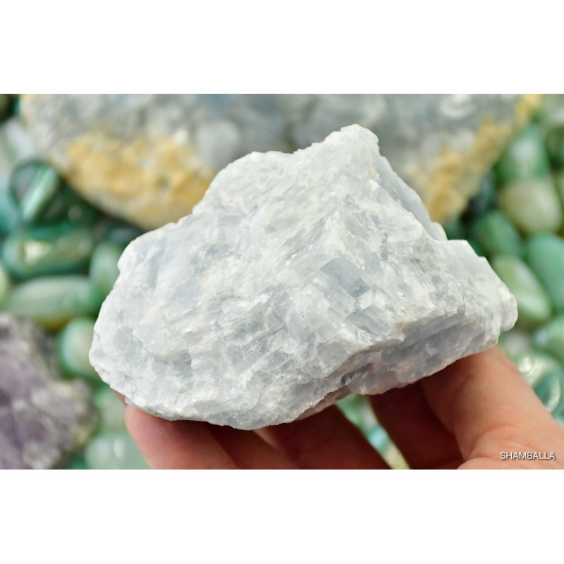 Kalcyt niebieski okaz 467 g - Kamienie naturalne - Sklep Shamballa