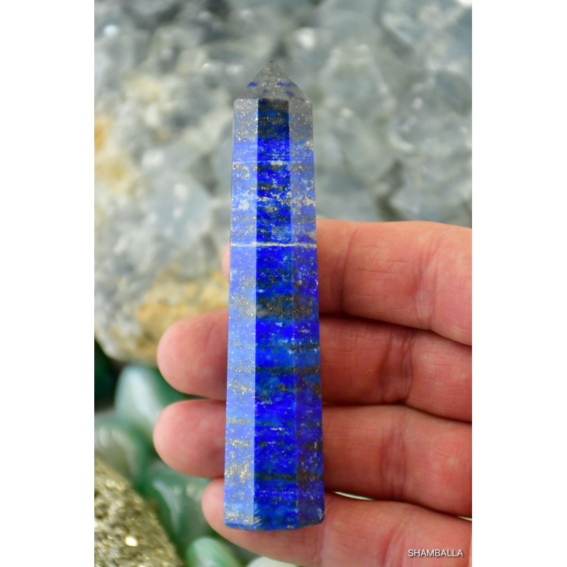 Lapis lazuli obelisk 73,6 g - Kamienie naturalne - Sklep Shamballa