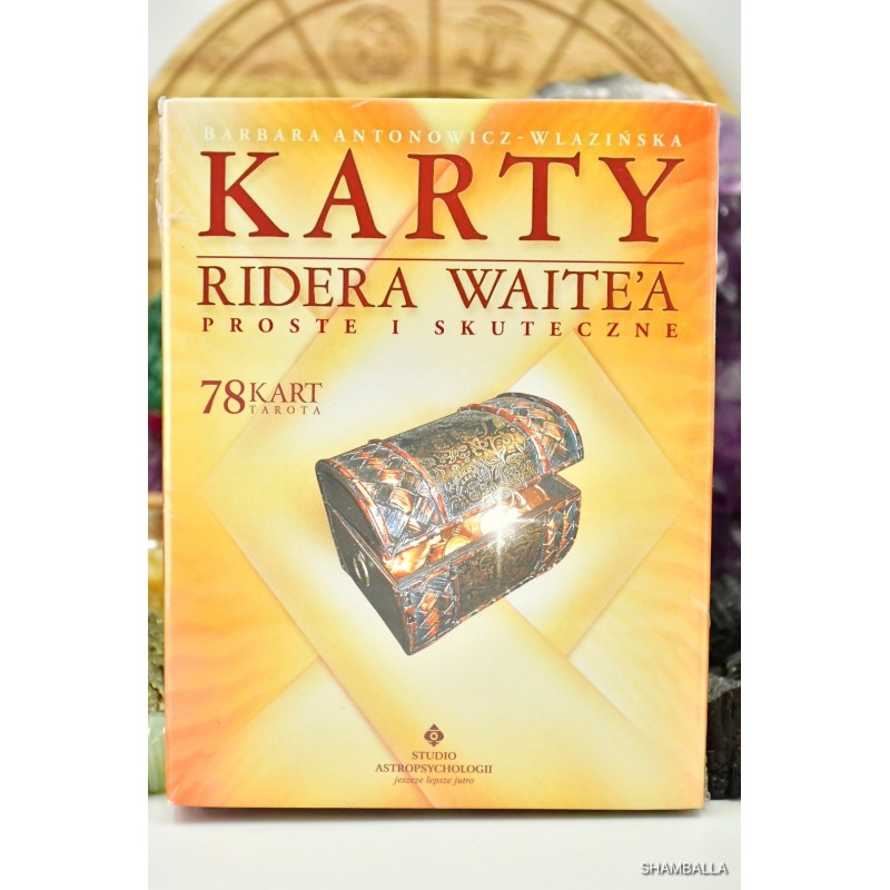 Karty Ridera Waitea proste i skuteczne książka + karty - Sklep Shamballa