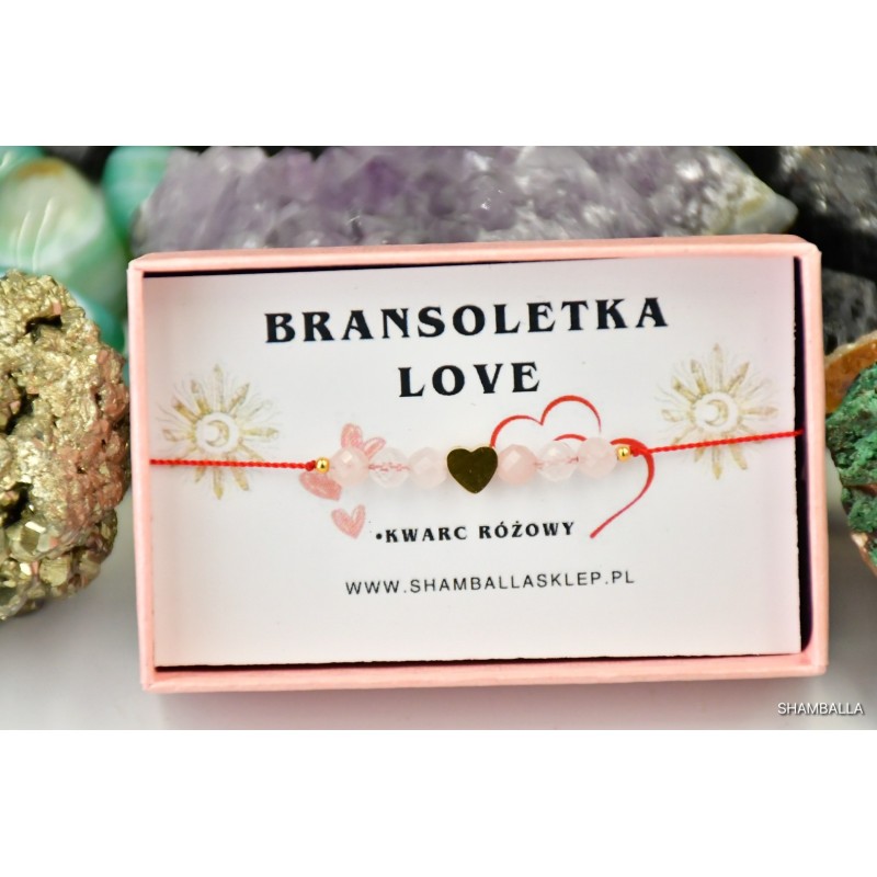 Bransoletka Love - Kamienie naturalne - Sklep Shamballa