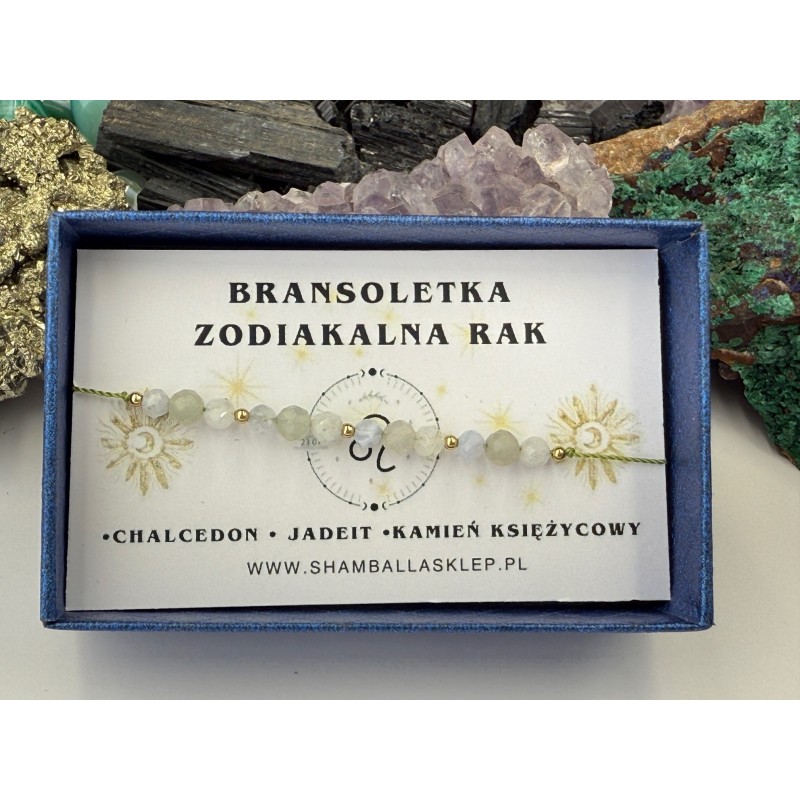 Bransoletka zodiakalna - Rak