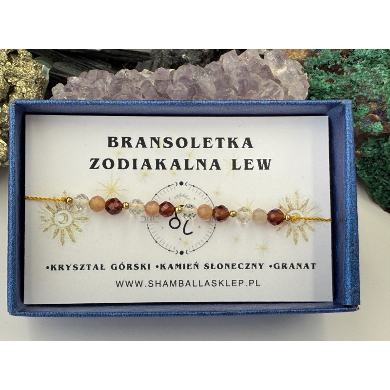 Bransoletka zodiakalna - Lew