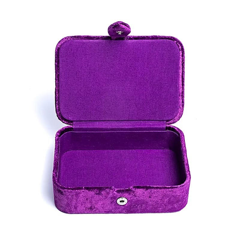 Pudełko aksamitne purpurowe na magiczne przedmioty - Sklep Shamballa Pudełko aksamitne purpurowe na magiczne przedmioty - Sklep Shamballa