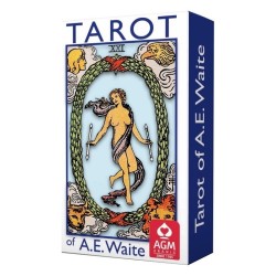 Karty Tarota of A.E.Waite Standard Niebieska Edycja - Karty do wróżenia - Sklep Shamballa