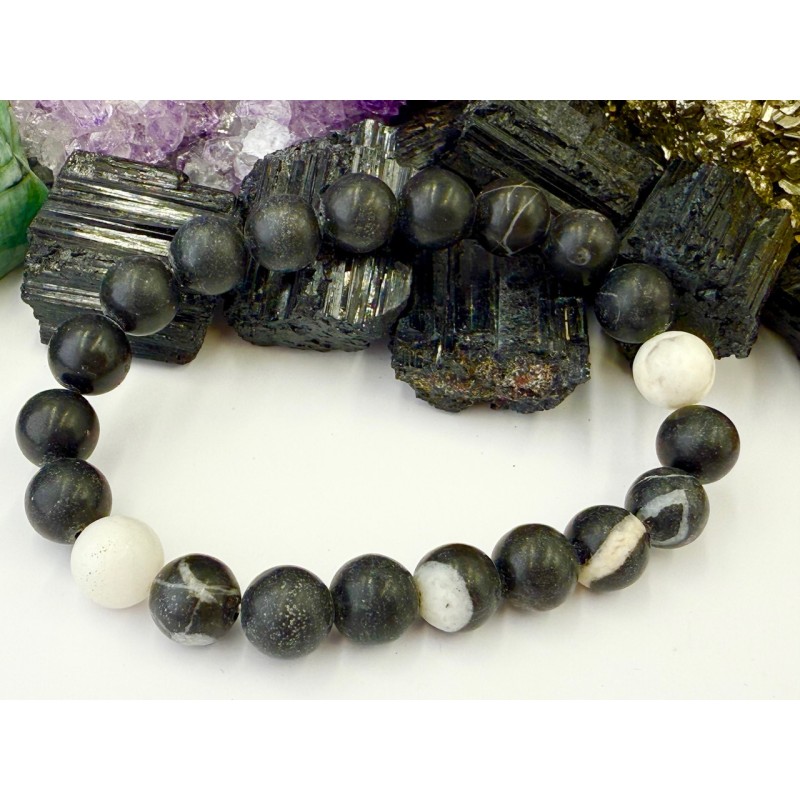 Bransoletka jaspis zebra 8mm - Sklep Shamballa Bransoletka jaspis zebra 8mm - Sklep Shamballa