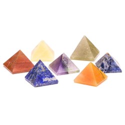 Zestaw 7 piramid na czakry