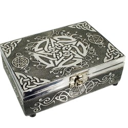 Pudełko z symbolem Pentagramu Figurki i pudełka - Sklep Shamballa