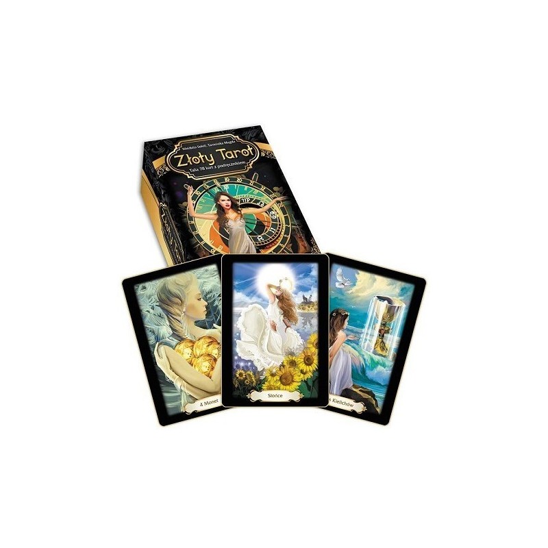 Złoty tarot (książka + karty) - Sklep Shamballa