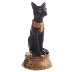 Bastet nosząca naszyjnik ze skarabeuszem - Sklep Shamballa