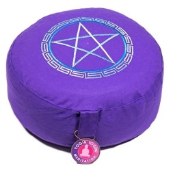 Poduszka do medytacji z symbolem Pentagramu Przedmioty magiczne - Sklep Shamballa