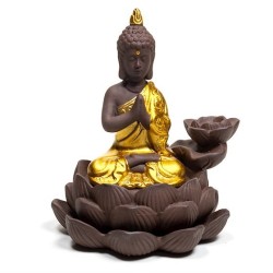 Kominek Budda i lotos