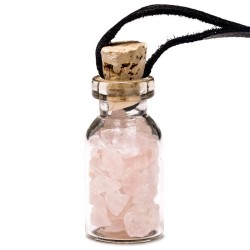 Kwarc różowy - buteleczka mocy - Kamienie naturalne - Sklep Shamballa