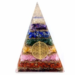 Piramida Orgonit - Kwiat Życia Odpromienniki - Sklep Shamballa