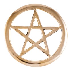 Pentagram ażurowy z mosiądzu mały Amulety i Talizmany - Sklep Shamballa