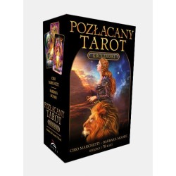 Pozłacany Tarot Królewski książka + karty - Karty do wróżenia - Sklep Shamballa