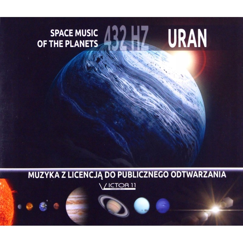 Space Music of The Planets 432 HZ Uran CD - Sklep Shamballa