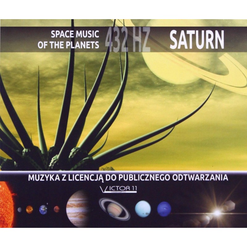 Space Music of The Planets 432 HZ Saturn CD - Sklep Shamballa
