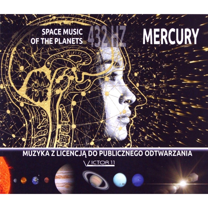 Space Music of The Planets 432 HZ Mercury CD - Sklep Shamballa