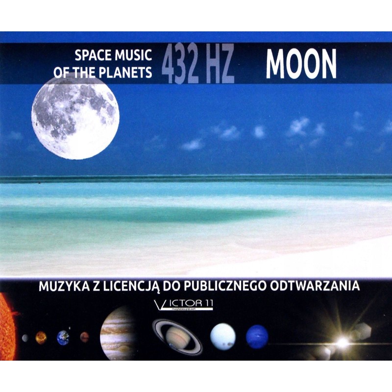Space Music of The Planets 432 HZ Księżyc CD - Sklep Shamballa