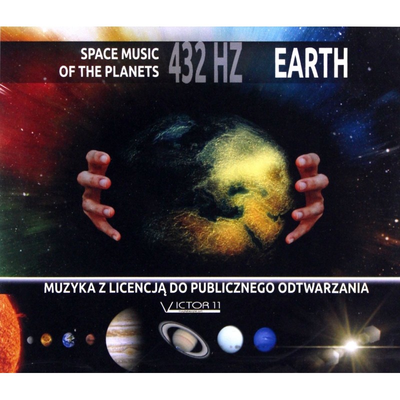 Space Music of The Planets 432 HZ Ziemia CD - Sklep Shamballa