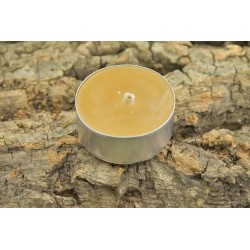 Naturalna świeca z wosku pszczelego - tealight, podgrzewacz Świece
