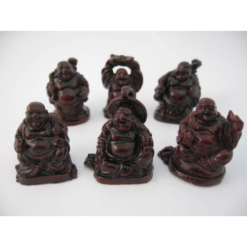 Zestaw 6 figurek Budda małe - Sklep Shamballa