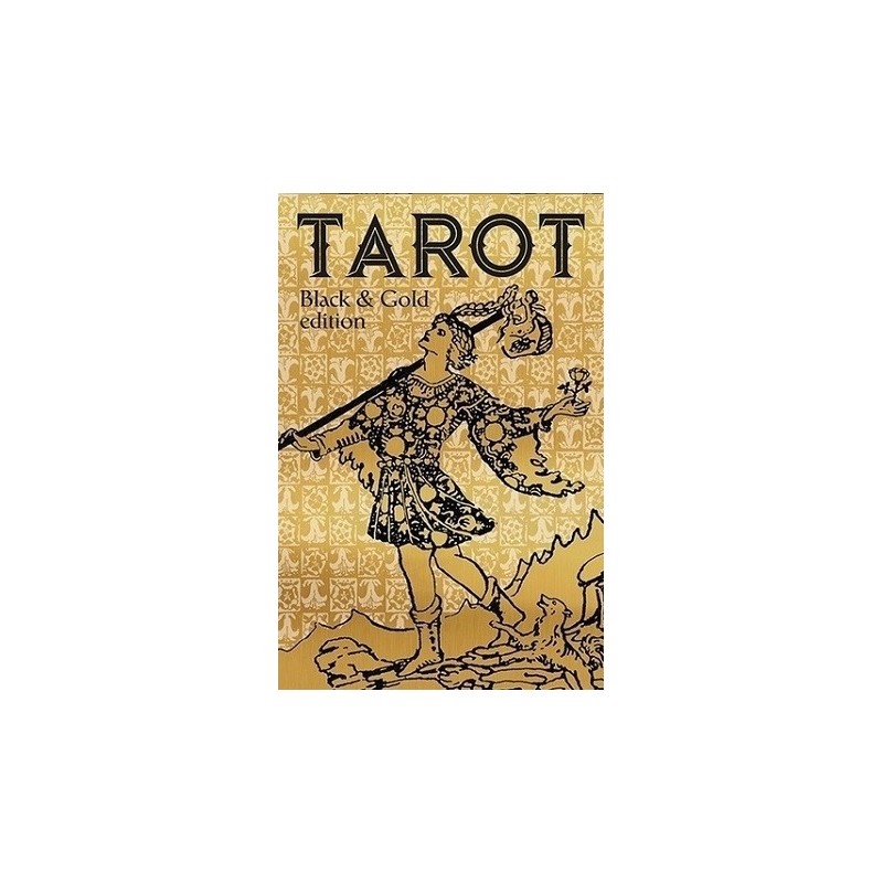 Tarot Rider Waite Black & Gold edition - Sklep Shamballa